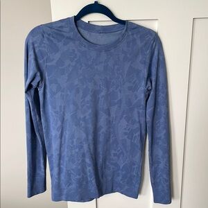 Lululemon Swiftly Relaxed Long Sleeve Patterned